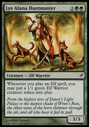 MTG: Lorwyn 229: Lys Alana Huntmaster 