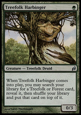 MTG: Lorwyn 239: Treefolk Harbinger 
