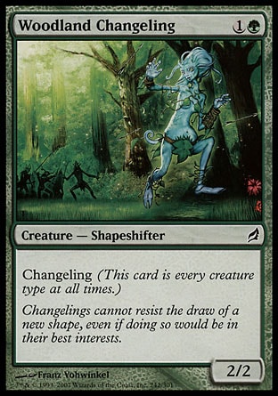 MTG: Lorwyn 242: Woodland Changeling 