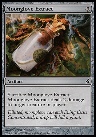 Magic: Lorwyn 258: Moonglove Extract 