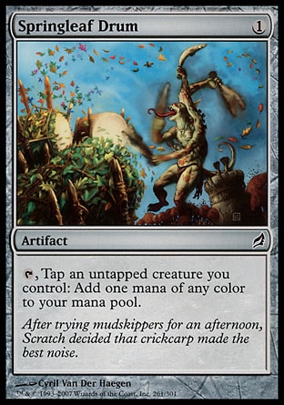 MTG: Lorwyn 261: Springleaf Drum 