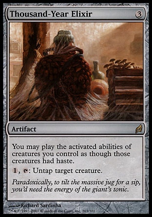 MTG: Lorwyn 263: Thousand-Year Elixir - Foil 