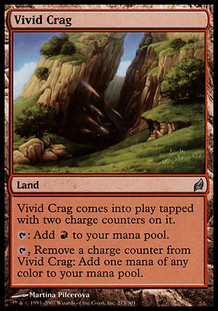 Magic: Lorwyn 275: Vivid Crag 