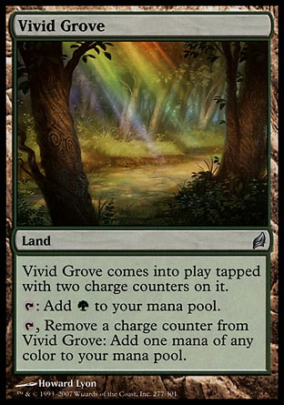 Magic: Lorwyn 277: Vivid Grove 
