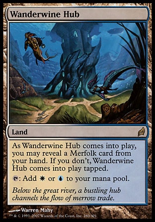 MTG: Lorwyn 280: Wanderwine Hub 