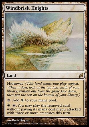 MTG: Lorwyn 281: Windbrisk Heights 