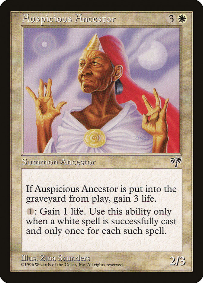 MTG: Mirage 003: Auspicious Ancestor 