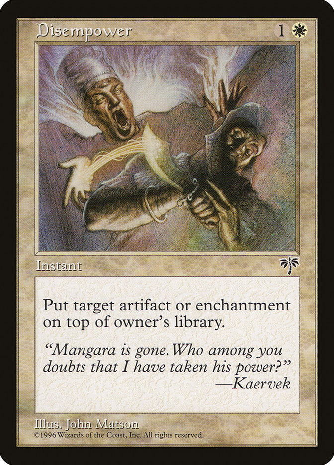MTG: Mirage 009: Disempower 