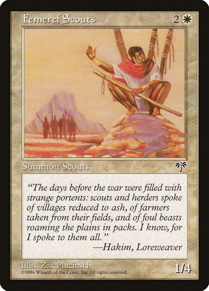 MTG: Mirage 019: Femeref Scouts 