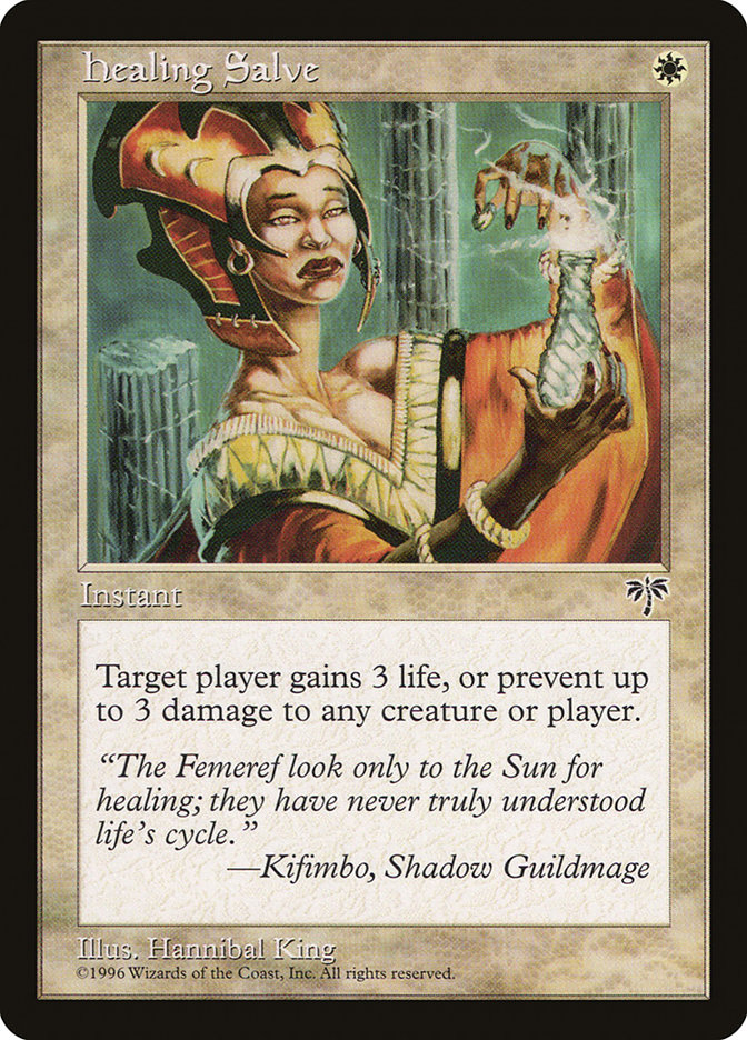 MTG: Mirage 020: Healing Salve 