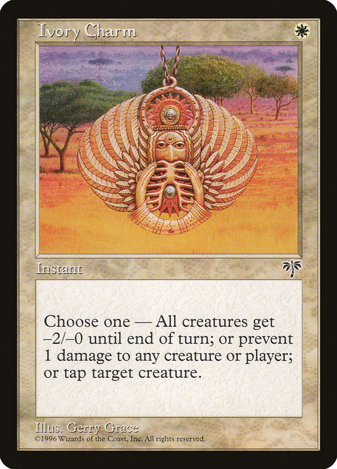 MTG: Mirage 023: Ivory Charm 