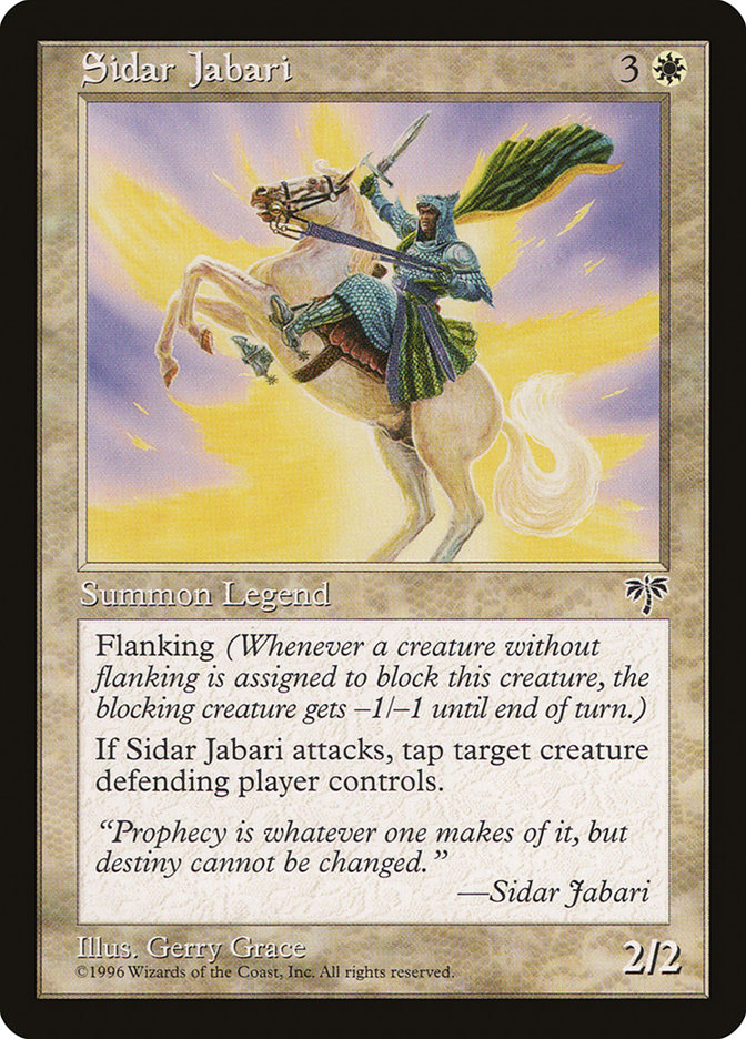 MTG: Mirage 039: Sidar Jabari 