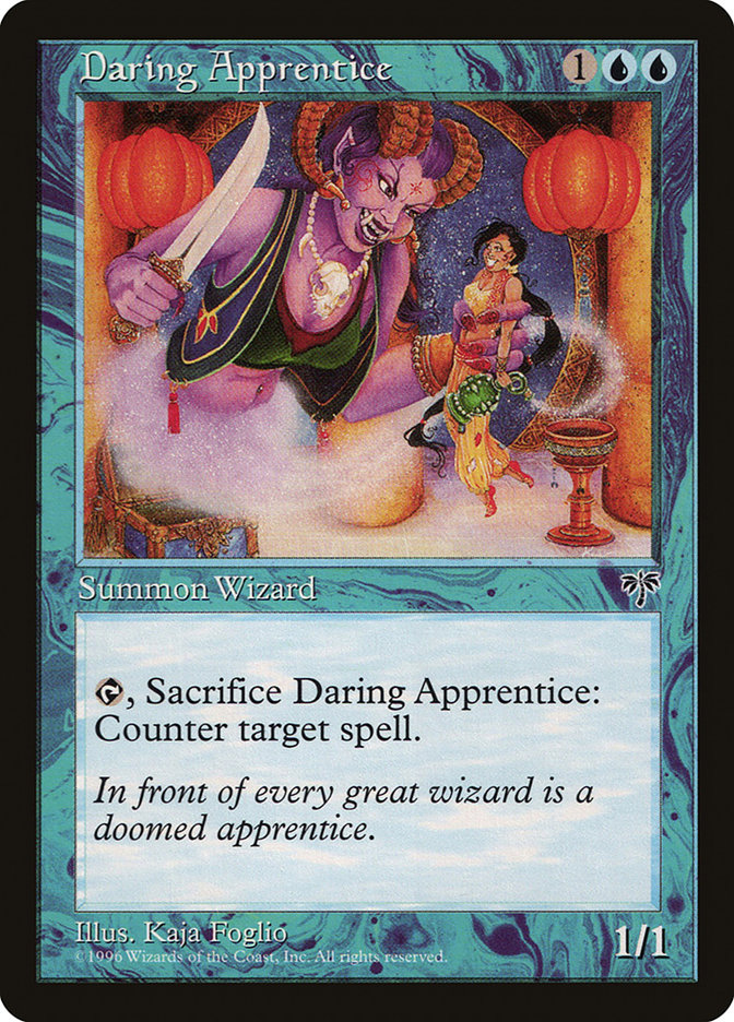 MTG: Mirage 060: Daring Apprentice 
