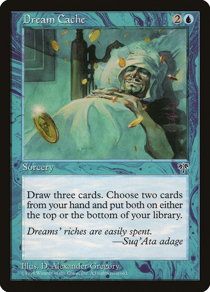 MTG: Mirage 062: Dream Cache 