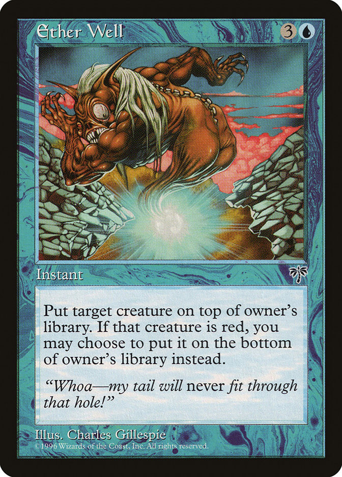 MTG: Mirage 065: Ether Well 