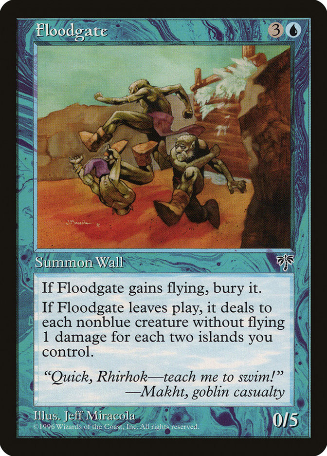 MTG: Mirage 067: Floodgate 