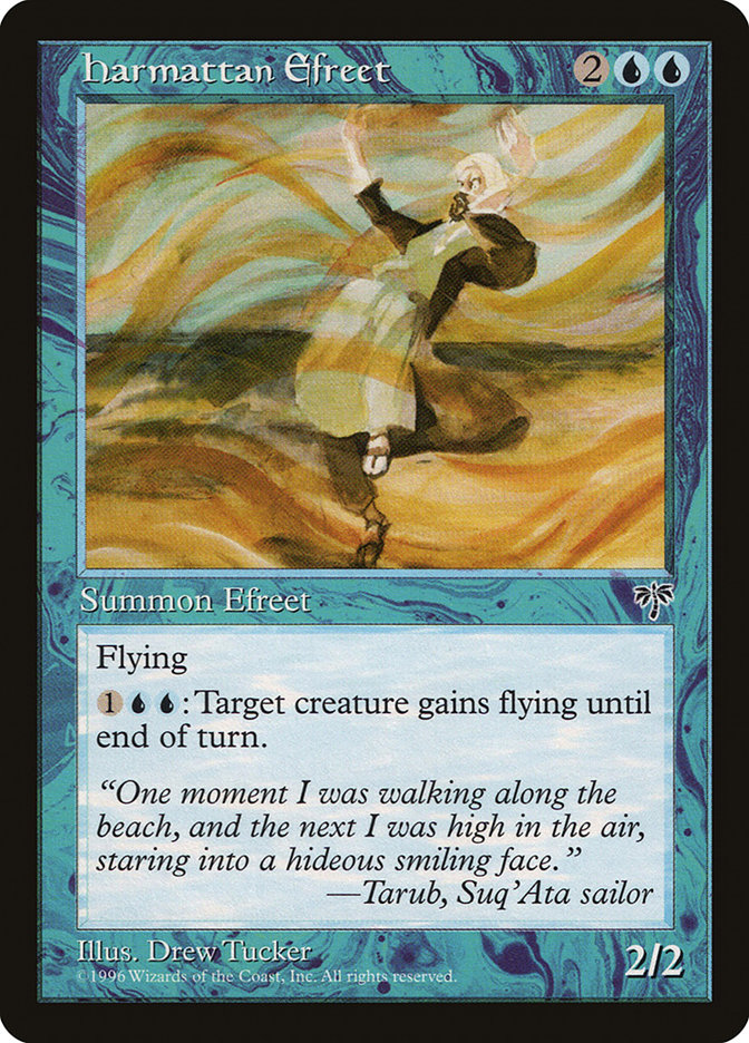 MTG: Mirage 069: Harmattan Efreet 