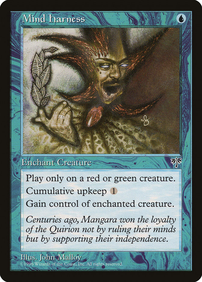 MTG: Mirage 078: Mind Harness 