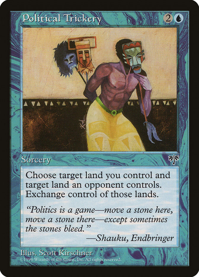 MTG: Mirage 081: Political Trickery 
