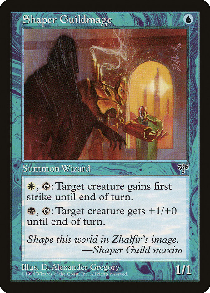 MTG: Mirage 091: Shaper Guildmage 