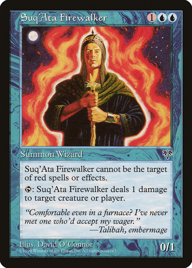 Magic: Mirage 094: SuqAta Firewalker 