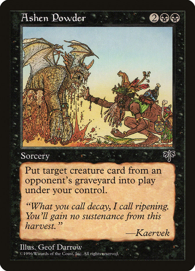 MTG: Mirage 104: Ashen Powder 