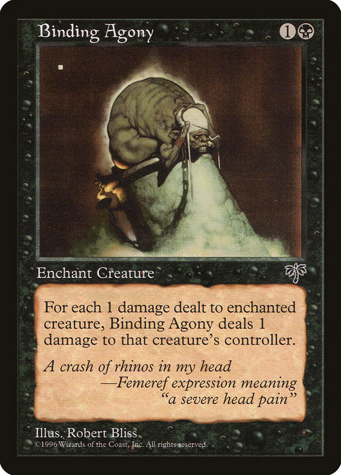MTG: Mirage 106: Binding Agony 
