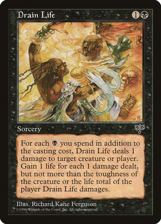MTG: Mirage 118: Drain Life 