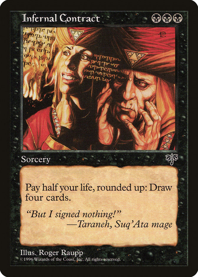 MTG: Mirage 129: Infernal Contract 