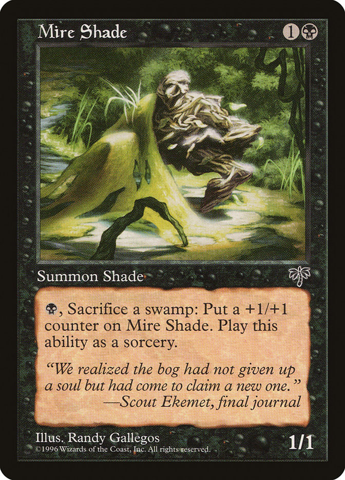 MTG: Mirage 131: Mire Shade 