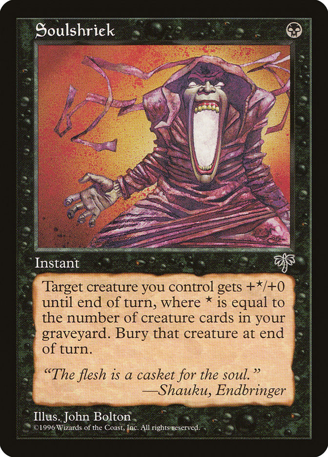 MTG: Mirage 145: Soulshriek 