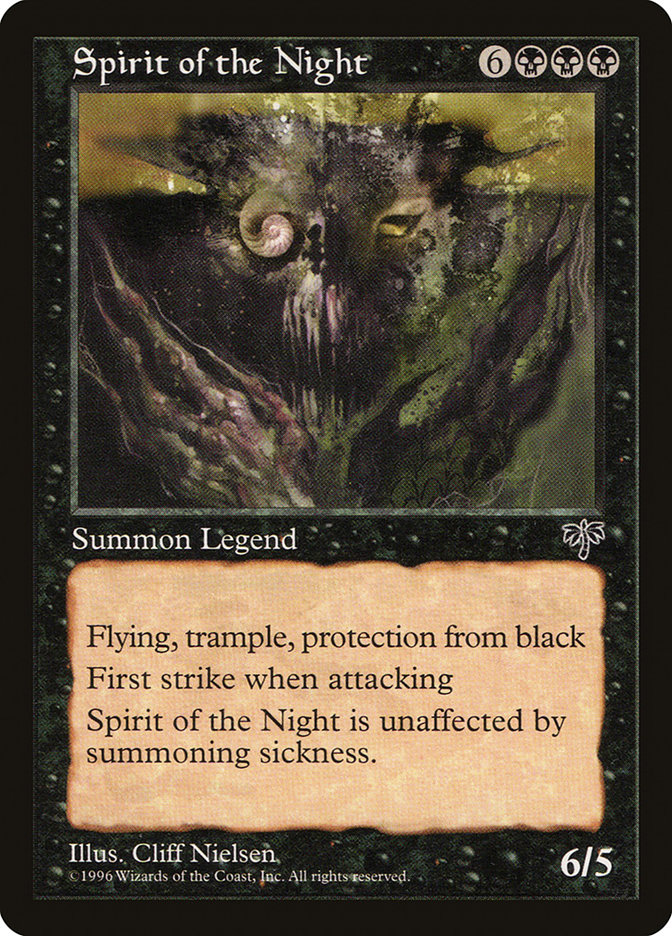 MTG: Mirage 146: Spirit of the Night 