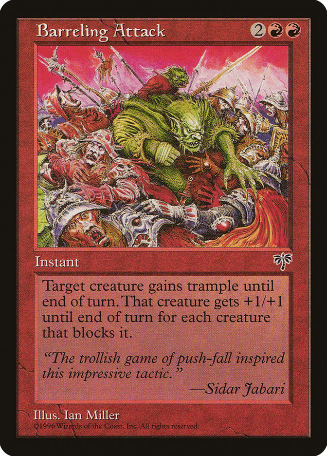 MTG: Mirage 157: Barreling Attack 