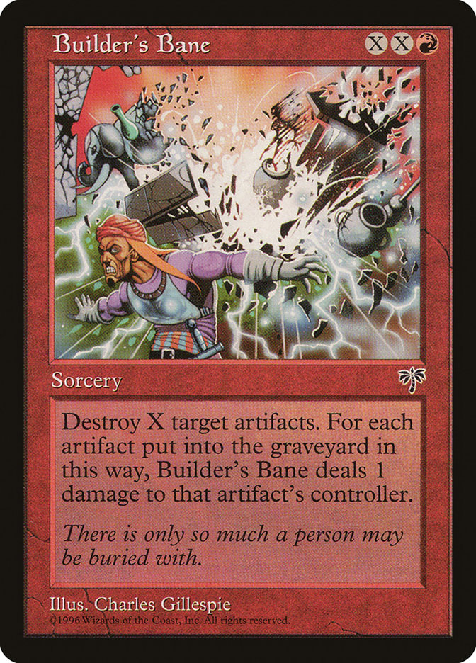 MTG: Mirage 160: Builders Bane 