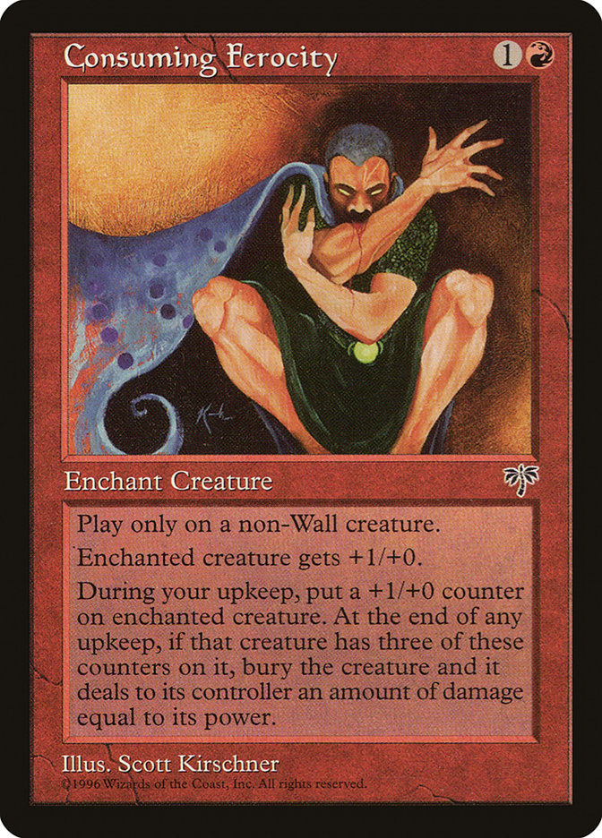 MTG: Mirage 166: Consuming Ferocity 