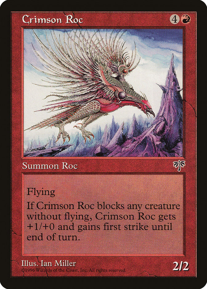 MTG: Mirage 168: Crimson Roc 