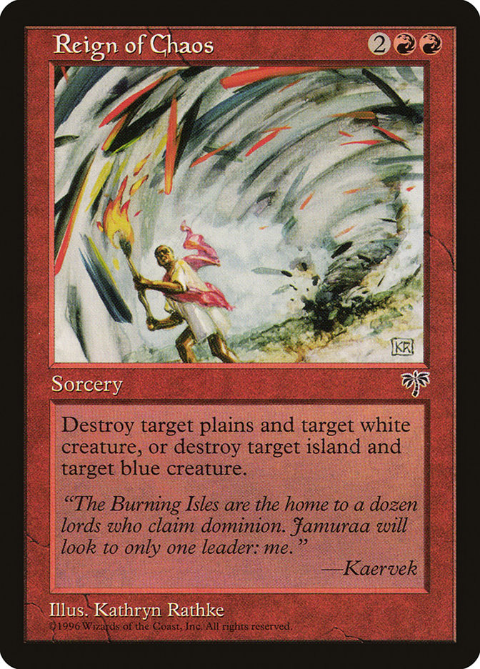 MTG: Mirage 190: Reign of Chaos 