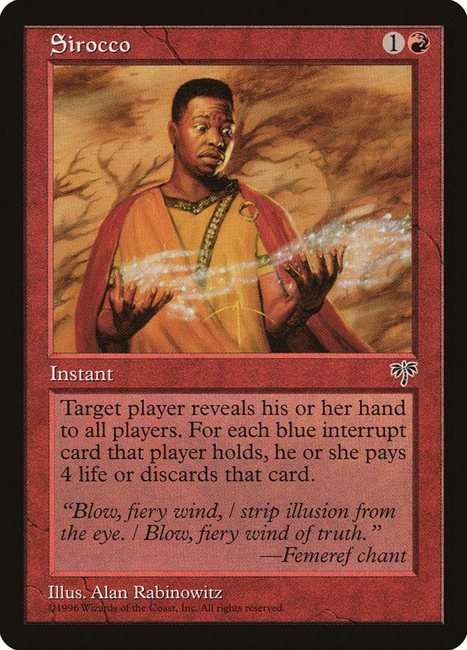MTG: Mirage 192: Sirocco 