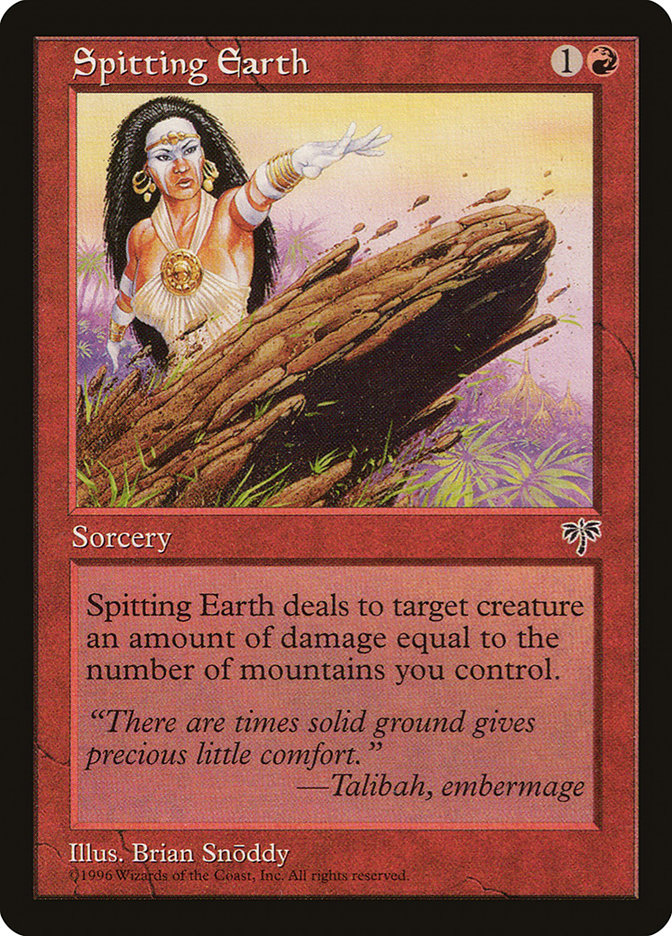 MTG: Mirage 193: Spitting Earth 