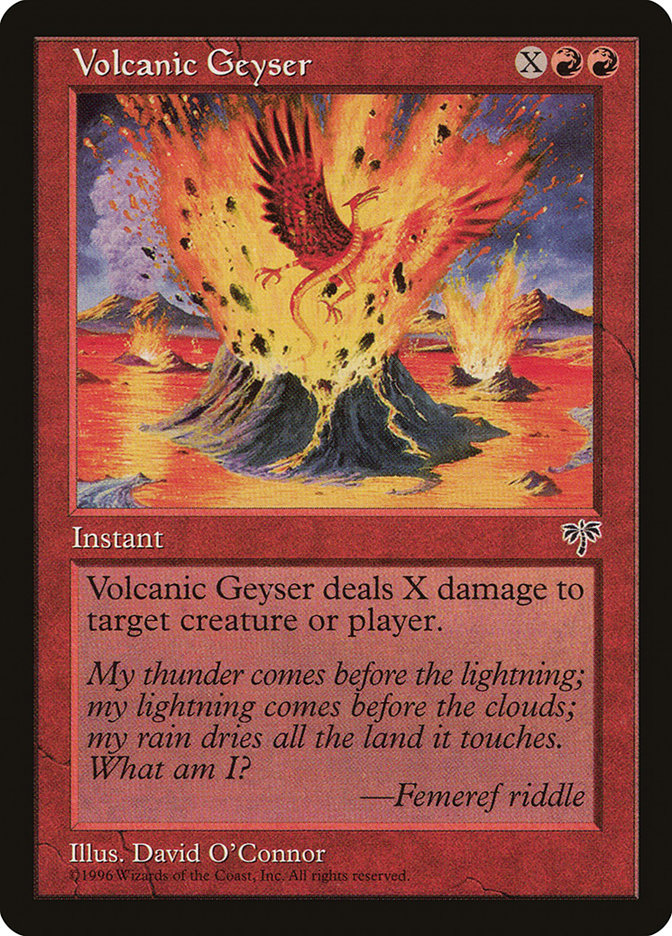 MTG: Mirage 202: Volcanic Geyser 