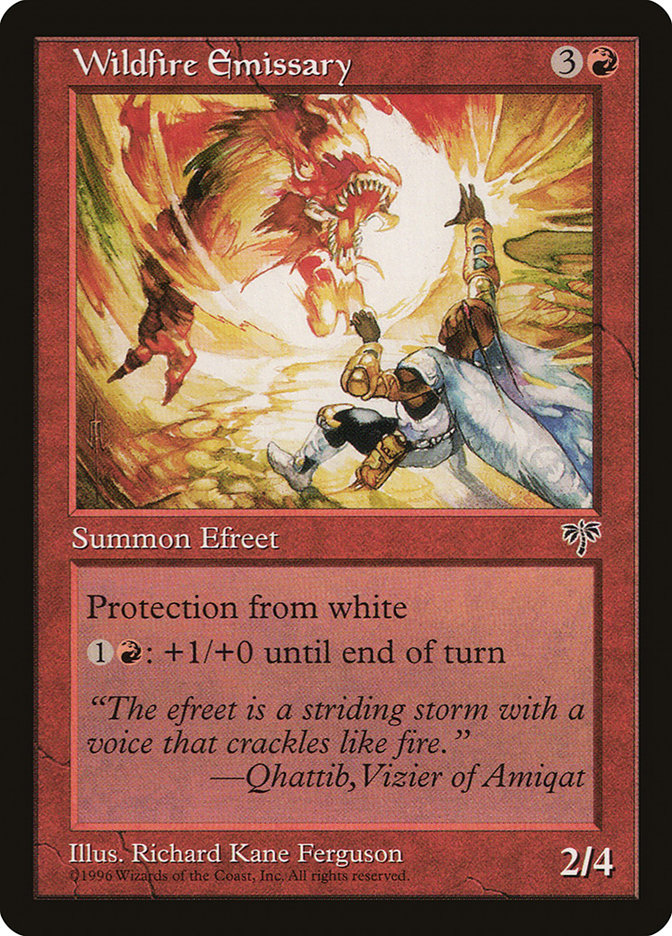 MTG: Mirage 203: Wildfire Emissary 