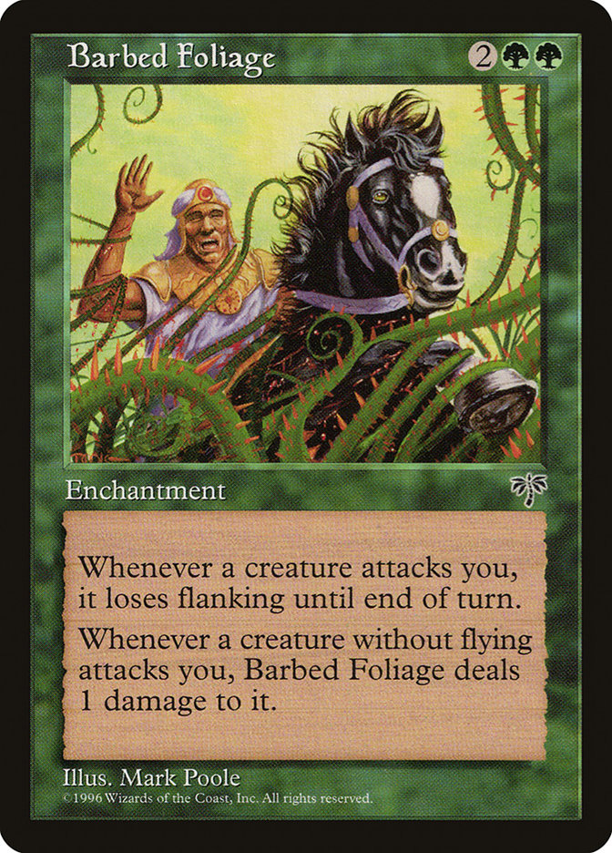 MTG: Mirage 207: Barbed Foliage 