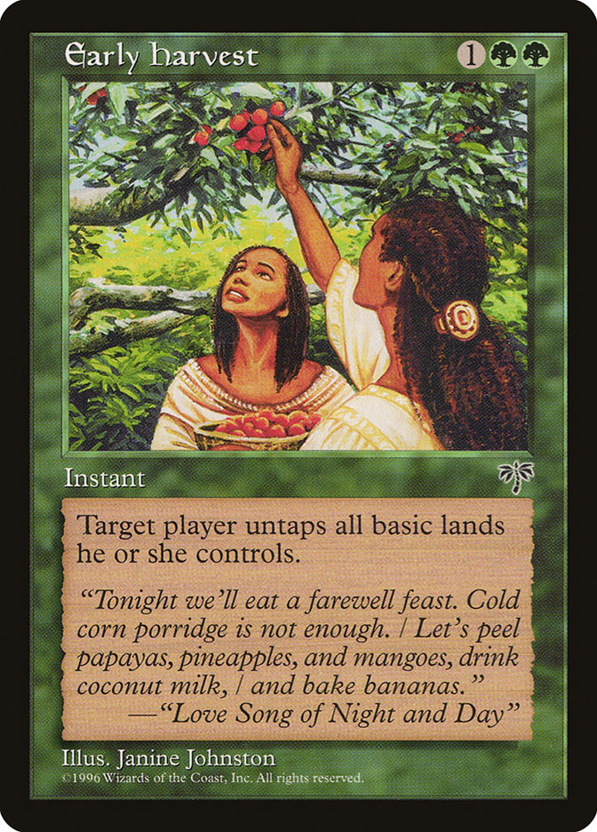 MTG: Mirage 213: Early Harvest 