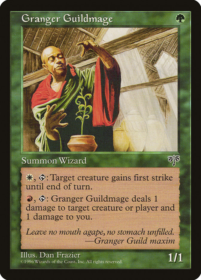 MTG: Mirage 220: Granger Guildmage 