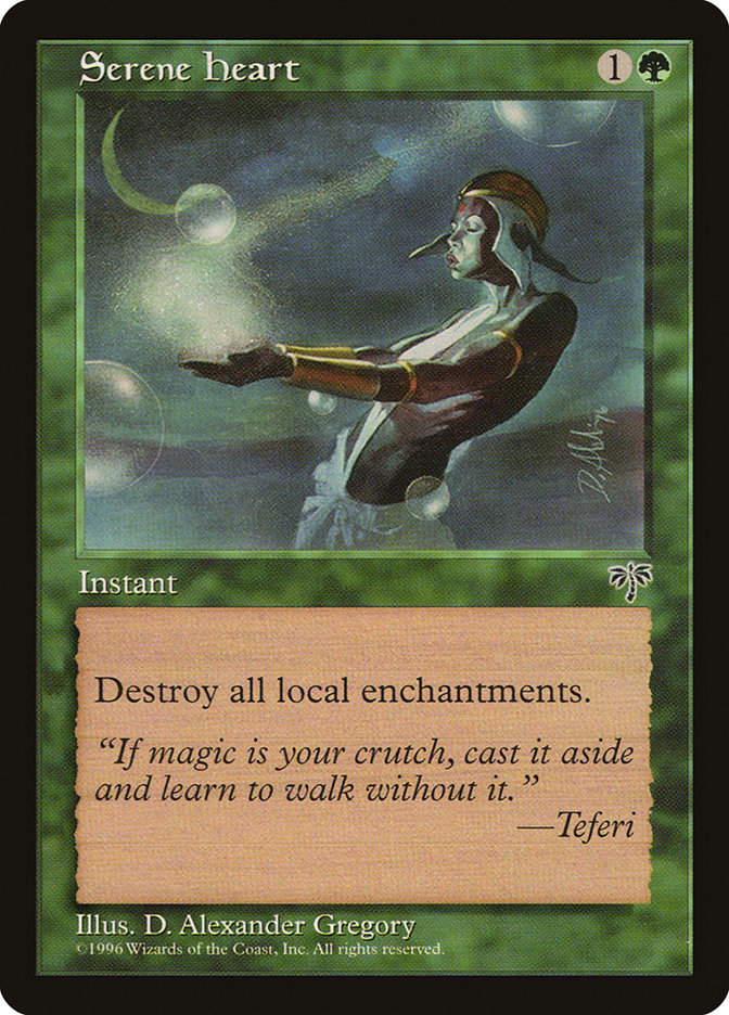 MTG: Mirage 242: Serene Heart 