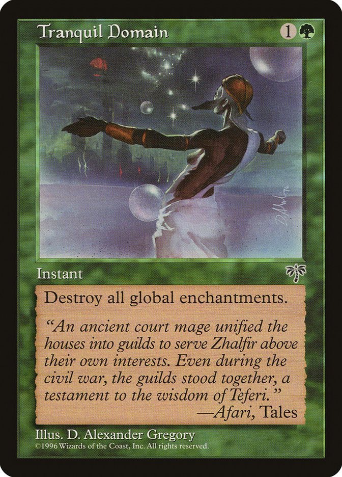 MTG: Mirage 245: Tranquil Domain 