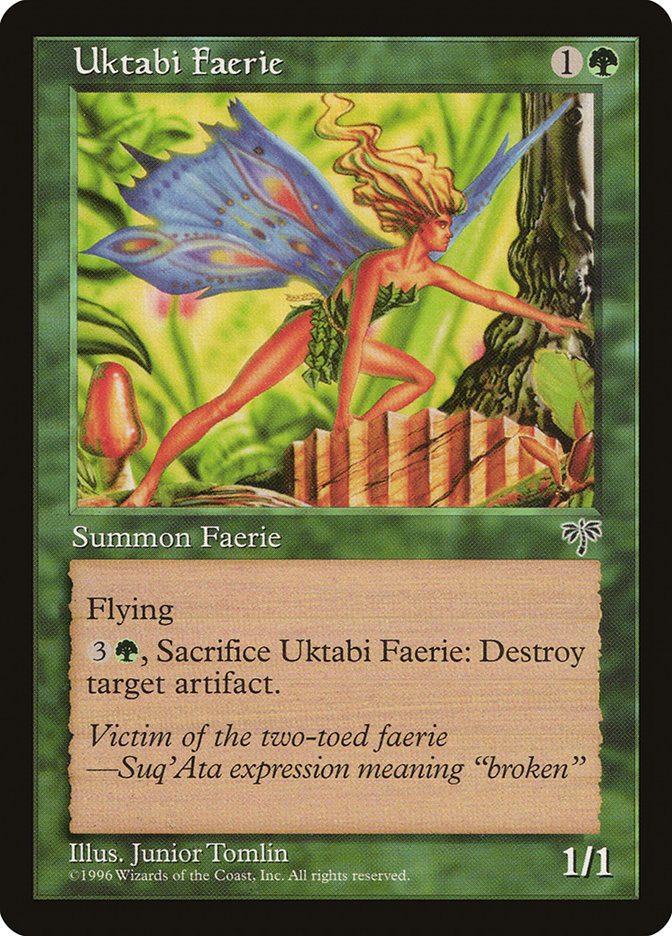 MTG: Mirage 247: Uktabi Faerie 