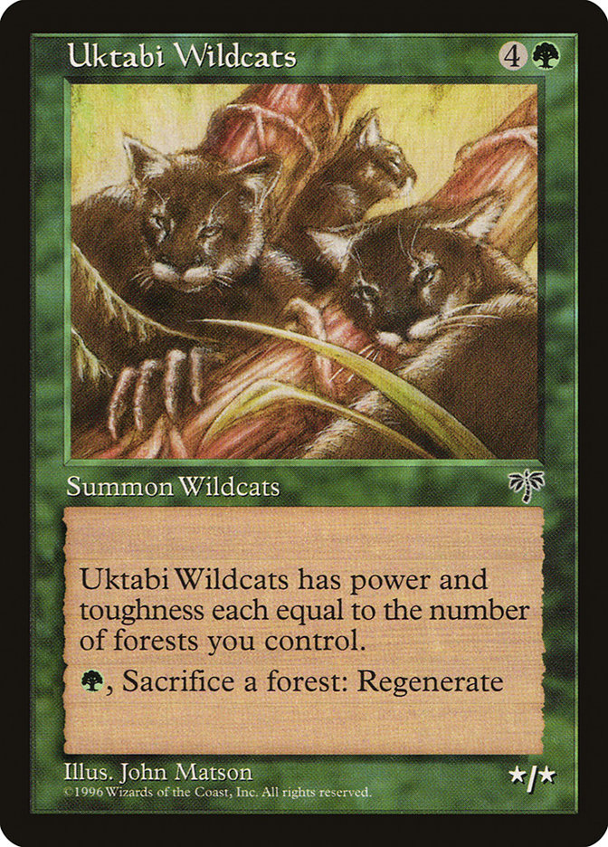 MTG: Mirage 248: Uktabi Wildcats 