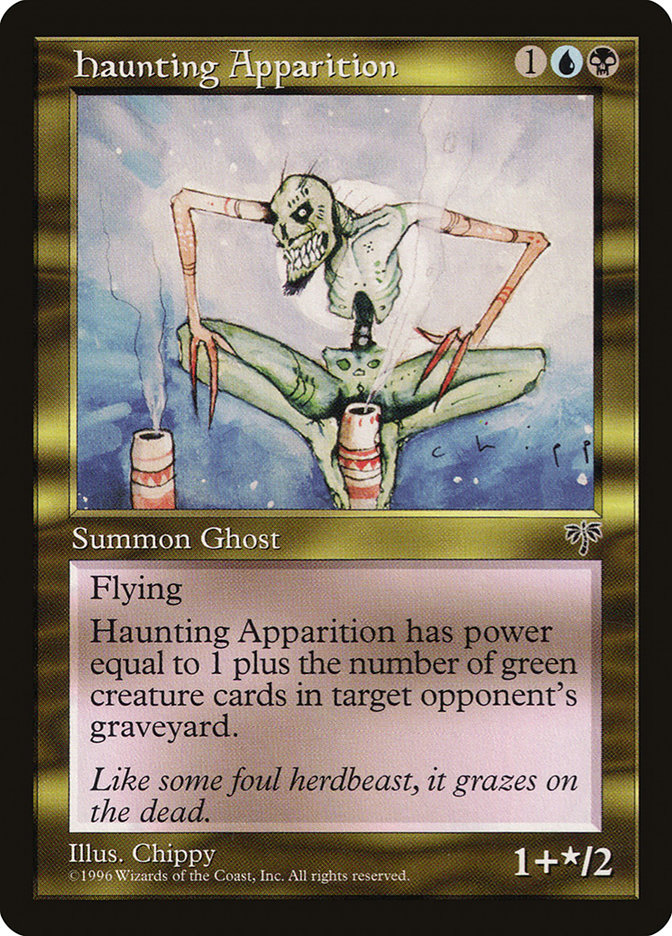 MTG: Mirage 267: Haunting Apparition 