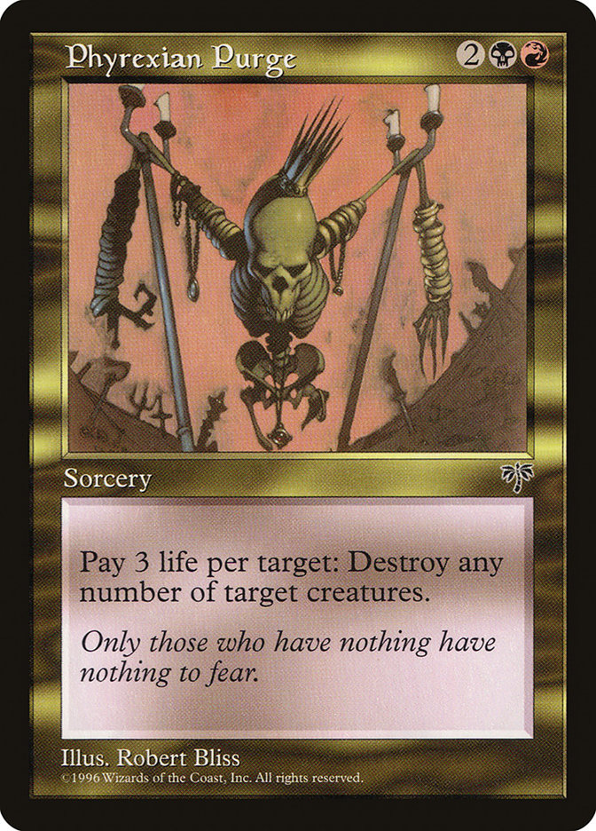 MTG: Mirage 273: Phyrexian Purge 